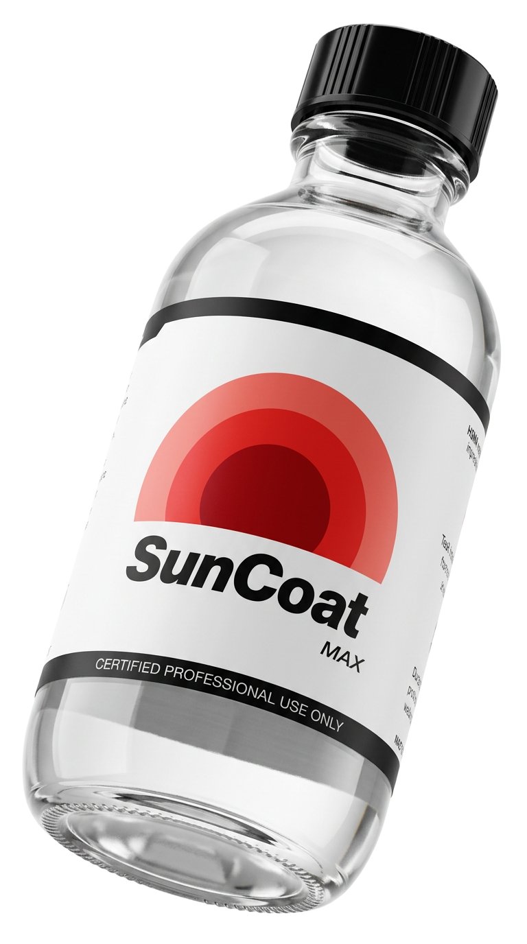 SunCoat Max ceramic coating bottle